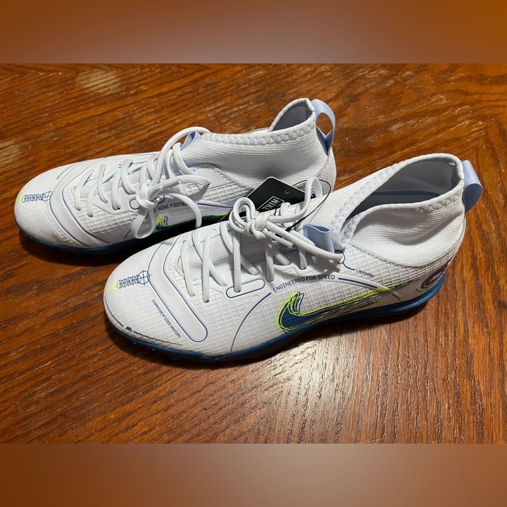 Nike dj2864-054 mercurial vapor indoor soccer shoes size 5